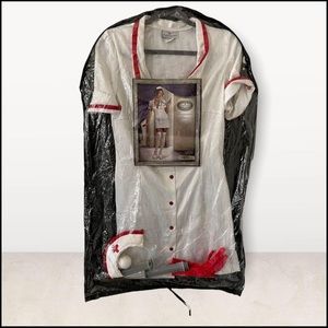 Ladies sexy nurse Halloween Costume Size large  (IN CHARACTER) BRAND